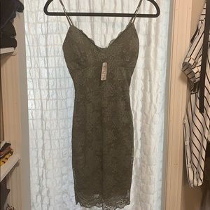 Light green semi formal dress